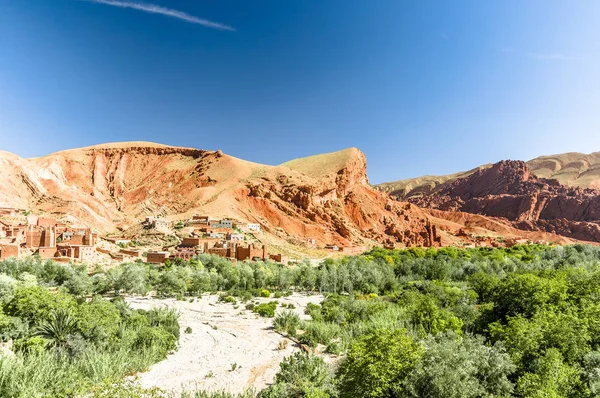 Landscape by Tinghir in Morocco — Stock Photo, Image