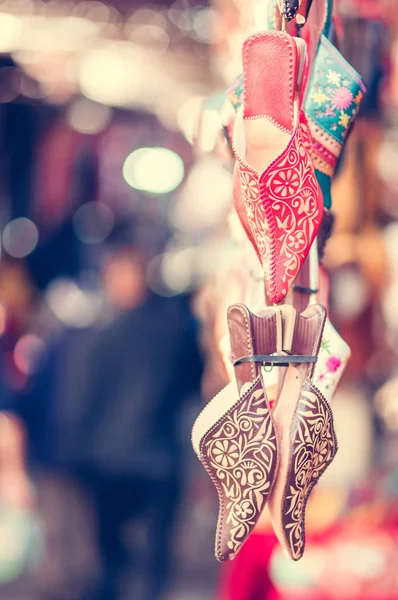 Artesanato no mercado em Marraquexe Marrocos — Fotografia de Stock