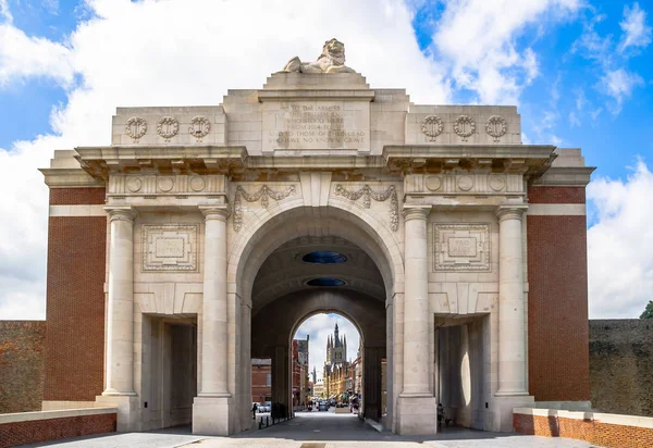 Porte principale d'Ypres Menin - Belgique — Photo