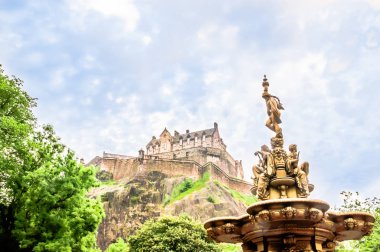 Edinburgh kalesinde görüntülemek