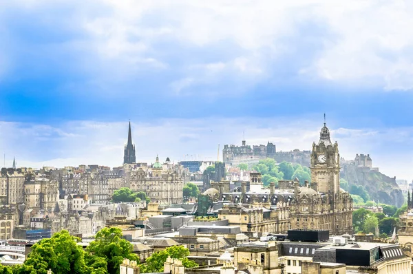 Cidade de Edimburgo - a capital da Escócia — Fotografia de Stock