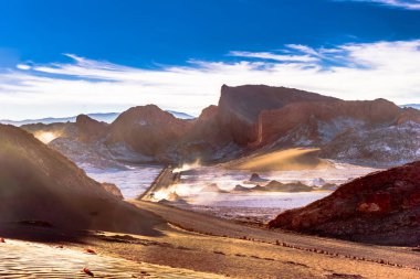 Ay Vadisi Atacam çölündeki - Şili