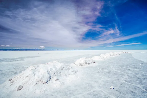 Lago salato Uyuni in Bolivia — Foto Stock