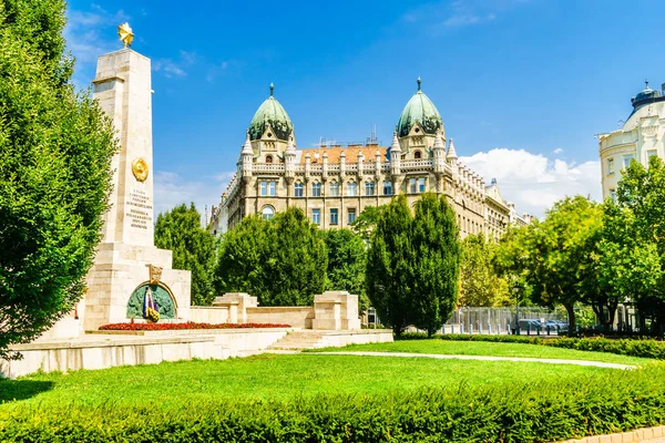 Plaza de la Libertad en Budapest - Hungría — Foto de Stock
