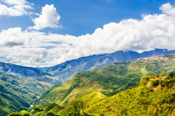 Paysage montagneux dans les Yungas par Coroico - Bolivie — Photo