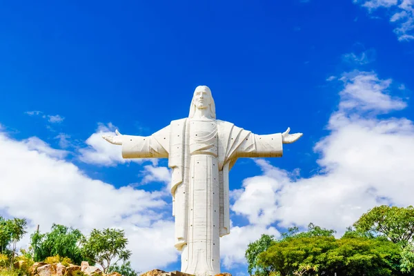 Verdens største Jesus Kristus-staue i Cochabamba - Bolivia – stockfoto