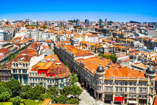 Krajobraz Starego Miasta Porto Portugalii — Zdjęcie stockowe
