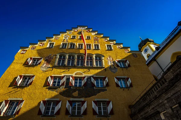 Vista Sobre Ayuntamiento Kufstein Tirol Austria — Foto de Stock