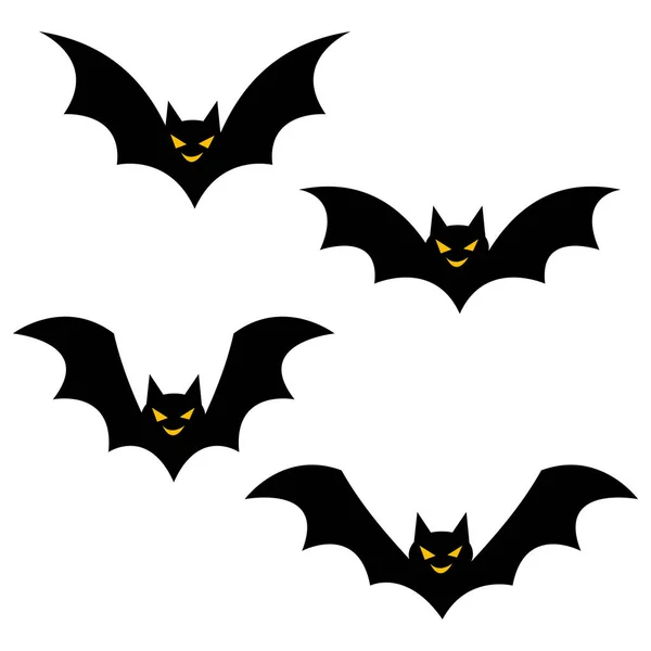 Halloween icons / bat — Stock Vector