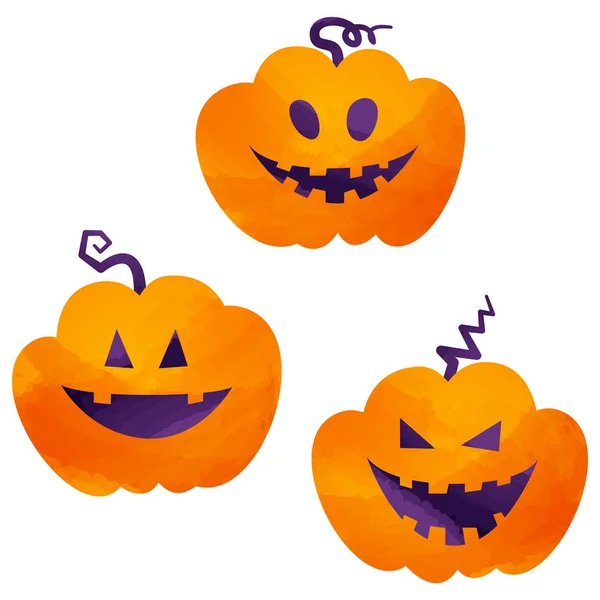 Halloween-Symbole / Buchse-o-Laterne — Stockvektor