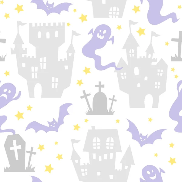 Bezešvé pattern halloween — Stockový vektor