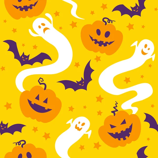 Bezešvé pattern halloween — Stockový vektor