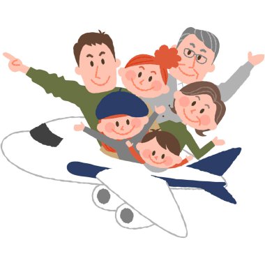 mutlu bir aile gezisi