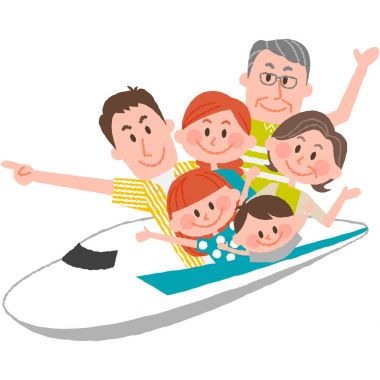 mutlu bir aile gezisi