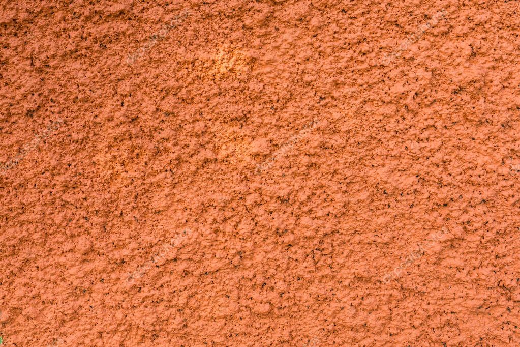 The orange color wall paint texture background — Stock Photo
