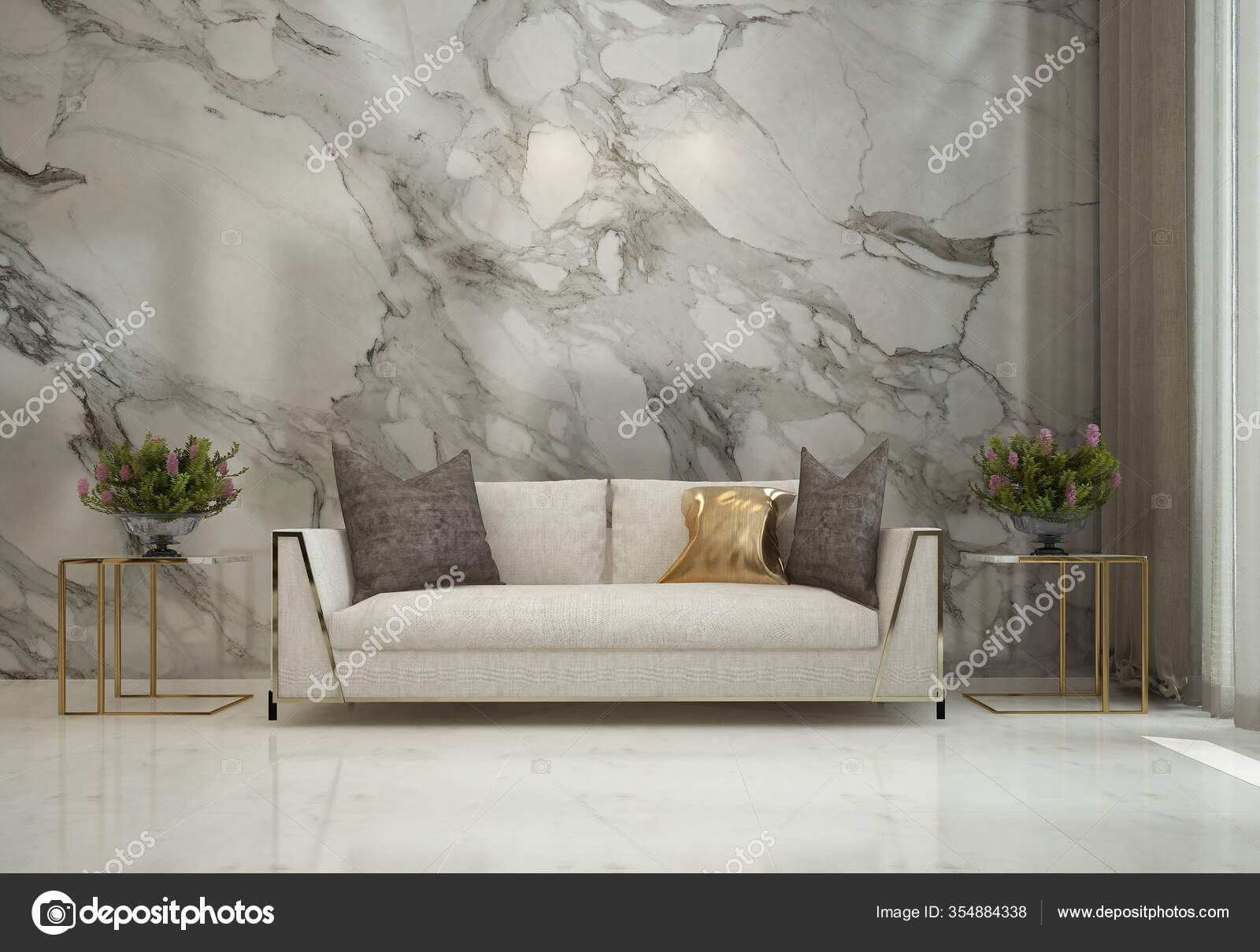 Raw photo, interior design minimalistic living room, studio qual... -  Arthub.ai