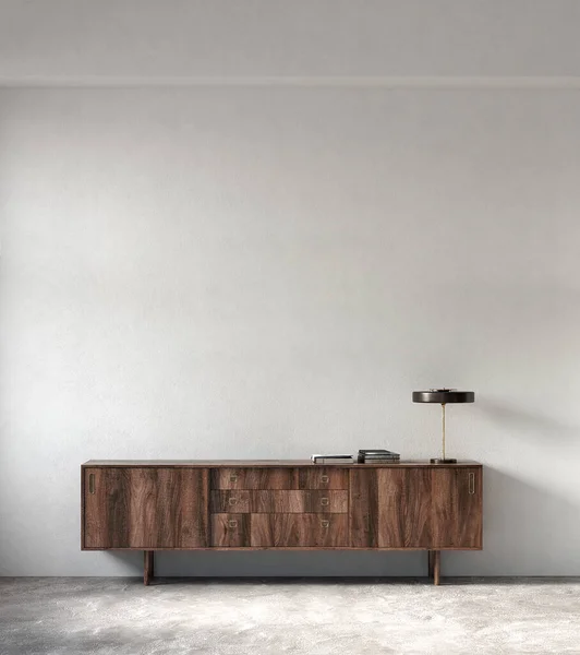 Minimal Interior Design Appartamento Soggiorno Parete Texture Sfondo — Foto Stock