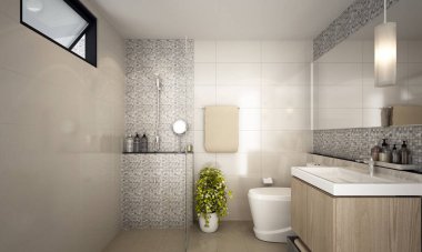 modern banyo iç tasarımı