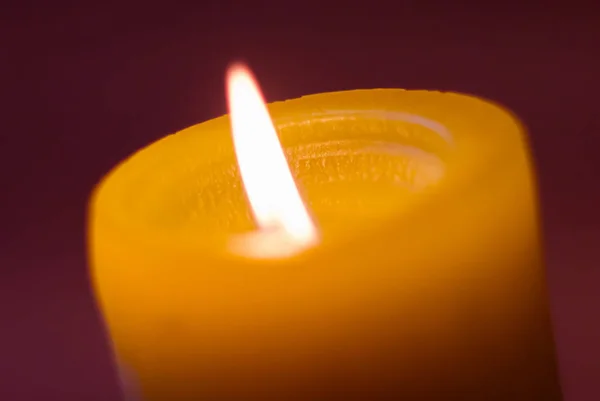레코딩 촛불 빛 매크로 배경 — 스톡 사진