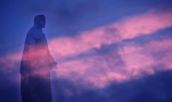 Isus Hristos în ceruri conceptul religiei — Fotografie, imagine de stoc