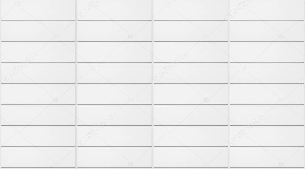 White tile wall texture background seamless