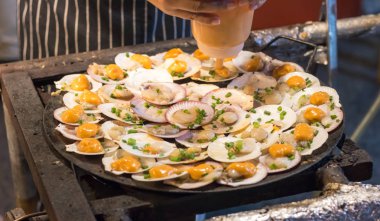 Kabuk deniz ürünleri deniz herhangi bir biçimidir