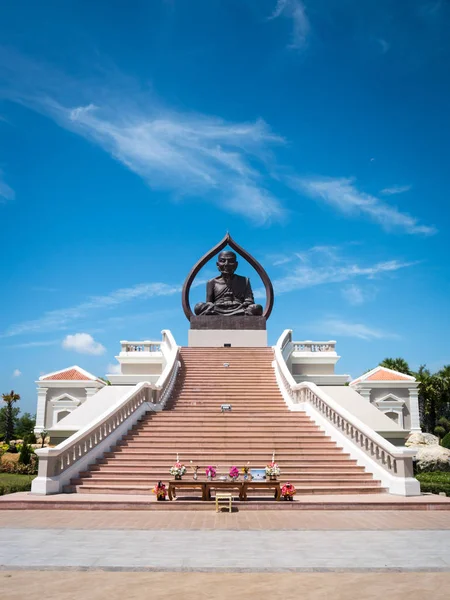 Statue of Luang Pu Thuat  at south of Thailand — Stock Photo, Image
