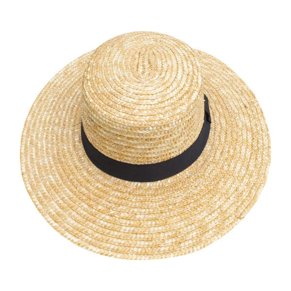 Straw hat isolated on white background — Stock Photo, Image