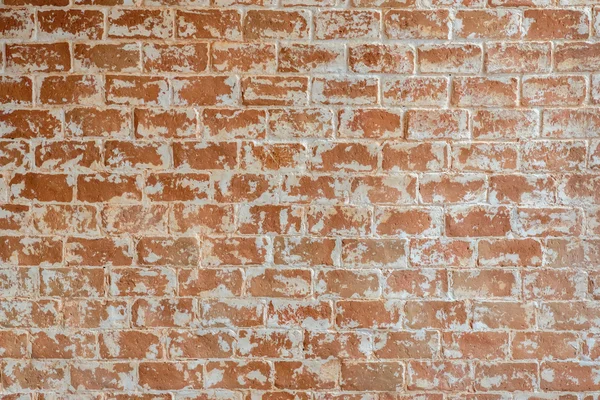 Brown brick wall in the room — Stock Photo, Image