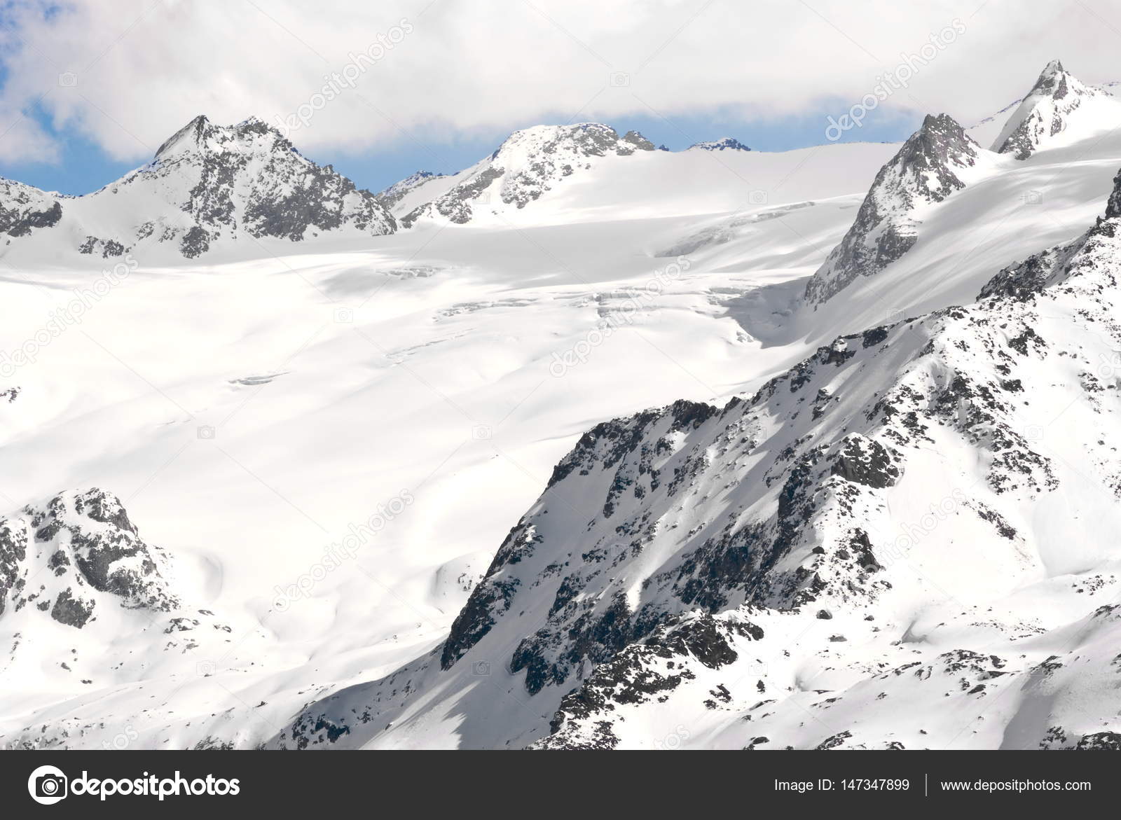 Rutor Glacier Italy Stock Photo Image By C Arkanoide