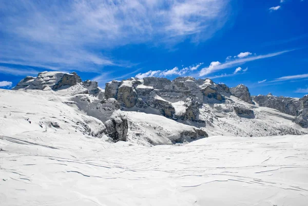Paisaje invierno alpino — Foto de Stock