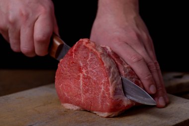 El kesme sığır et dostum