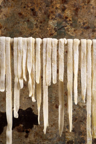 Trocknen Sie die Pasta fresca — Stockfoto