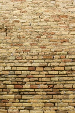 Eski tuğla duvar