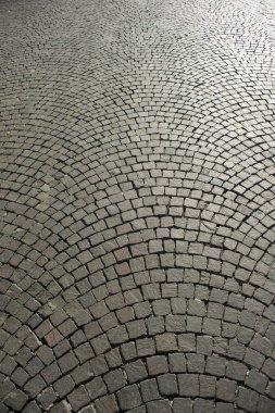 Kentsel kaldırım cobblestones