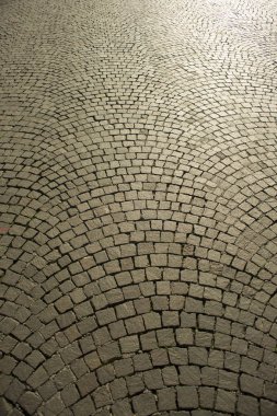 Kentsel kaldırım cobblestones