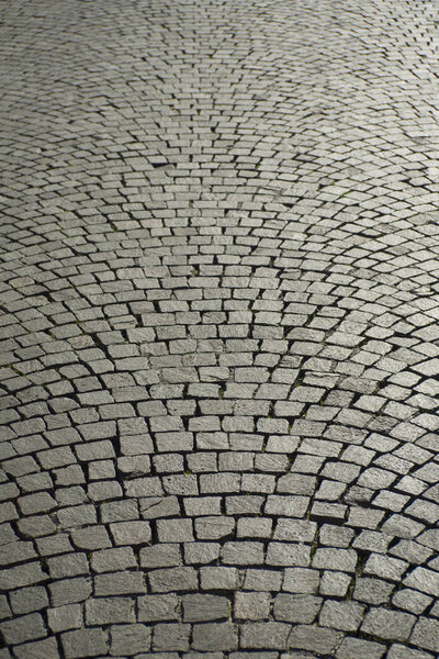 Urban paving cobblestones