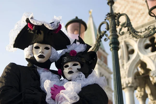 Masques au carnaval de Venise — Photo