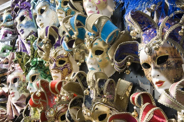 Carnaval de Veneza de máscaras — Fotografia de Stock