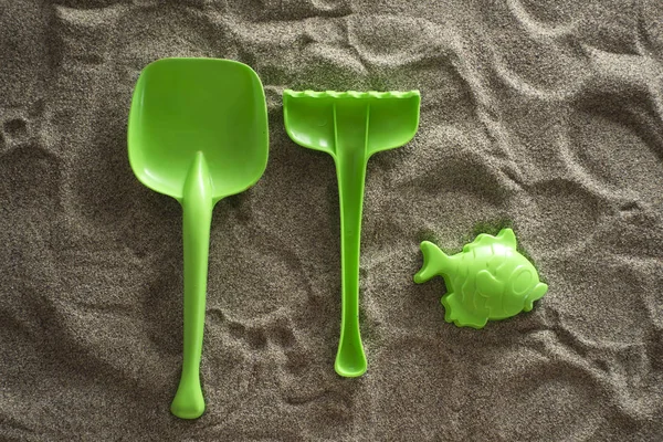 小小的沙滩游戏 — 图库照片