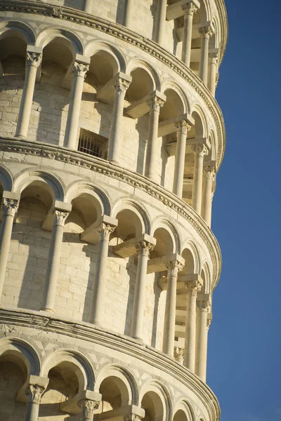 Detalhes da torre de Pisa — Fotografia de Stock