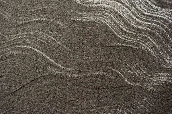 Waves of gray sand — Stock Photo, Image