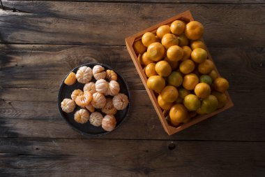 Kış meyve Mandarin