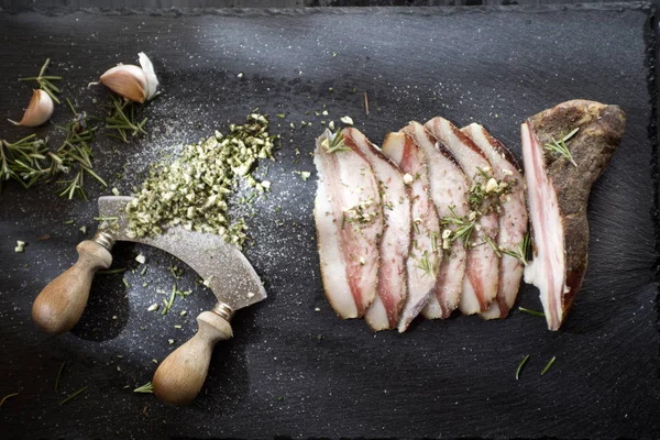 Gezouten varkensvlees wangen — Stockfoto