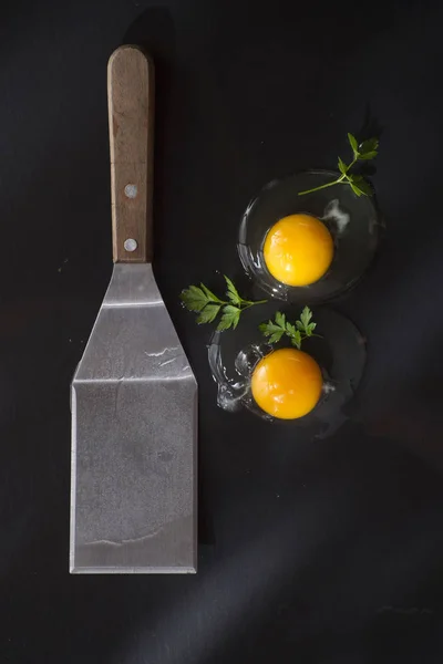 Huevo crudo fresco — Foto de Stock