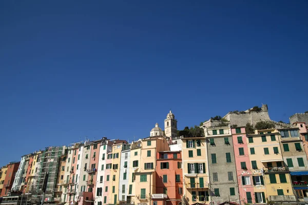 Detalhes arquitetônicos de Portovenere — Fotografia de Stock