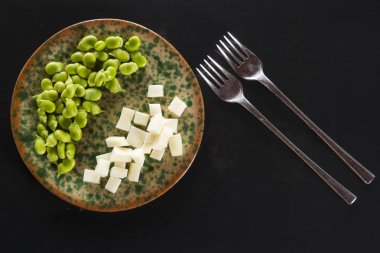 Pecorino peyniri bakla