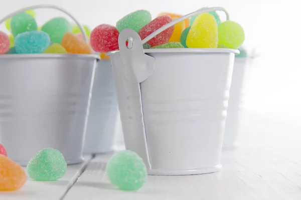Многоцветные мягкие конфеты — стоковое фото