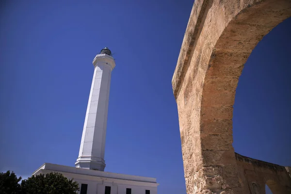 Faro di Santa Maria di Leuca — Foto Stock