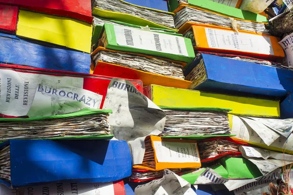 The bureaucracy in the public offices — Stock Photo, Image